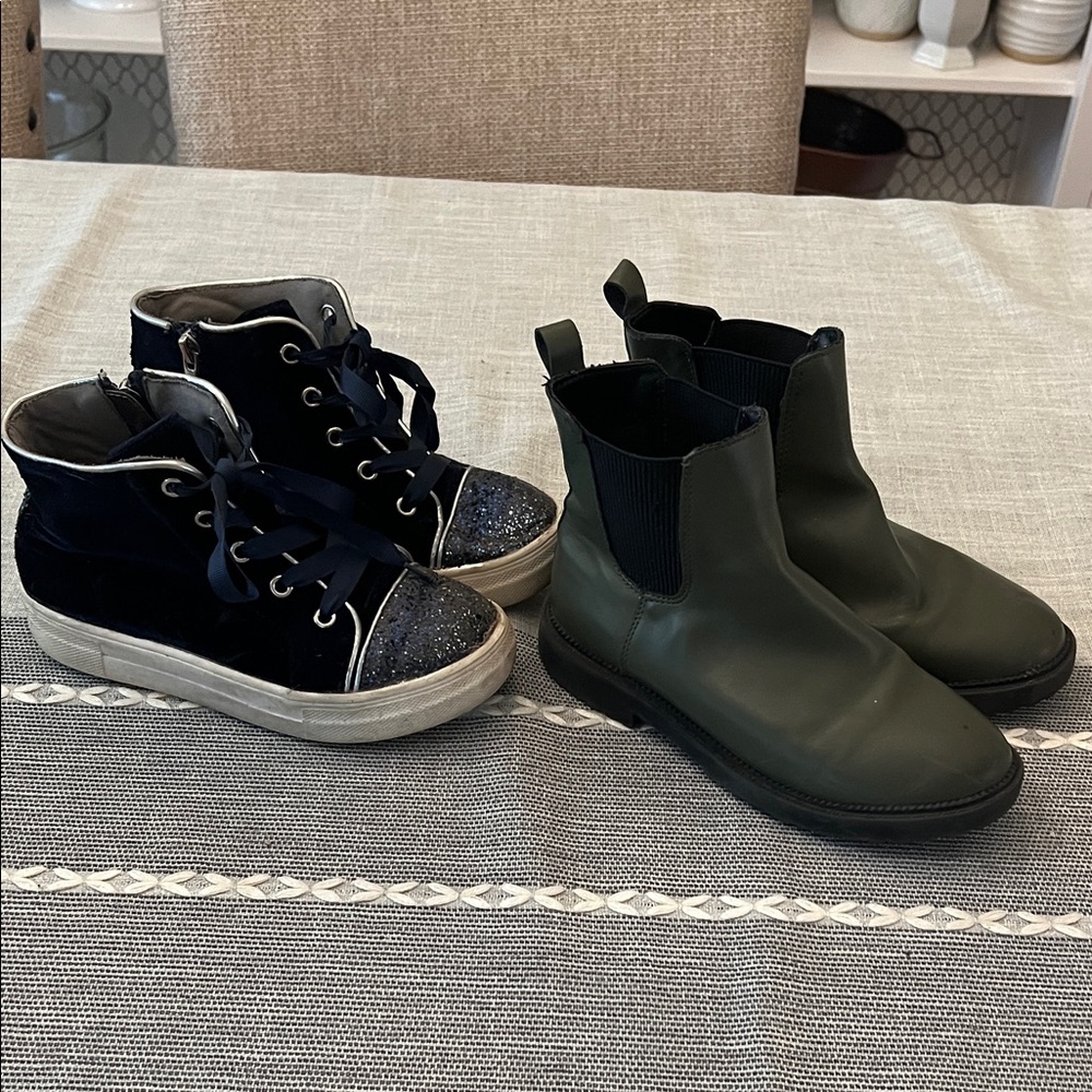 Stylish Kids Sneakers and Boots Set